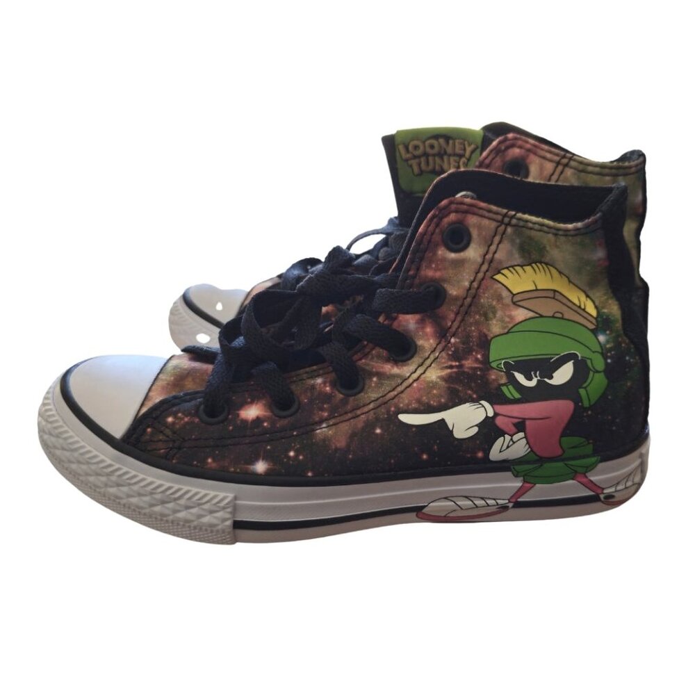 New Converse Chuck Taylor Looney Tunes Marvin the Martin High Top Youth US13